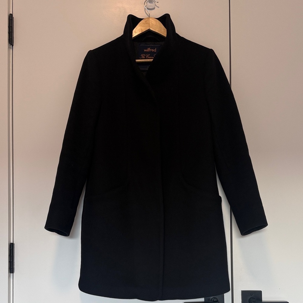 Wilfred The Cocoon Coat in soft wool cashmere